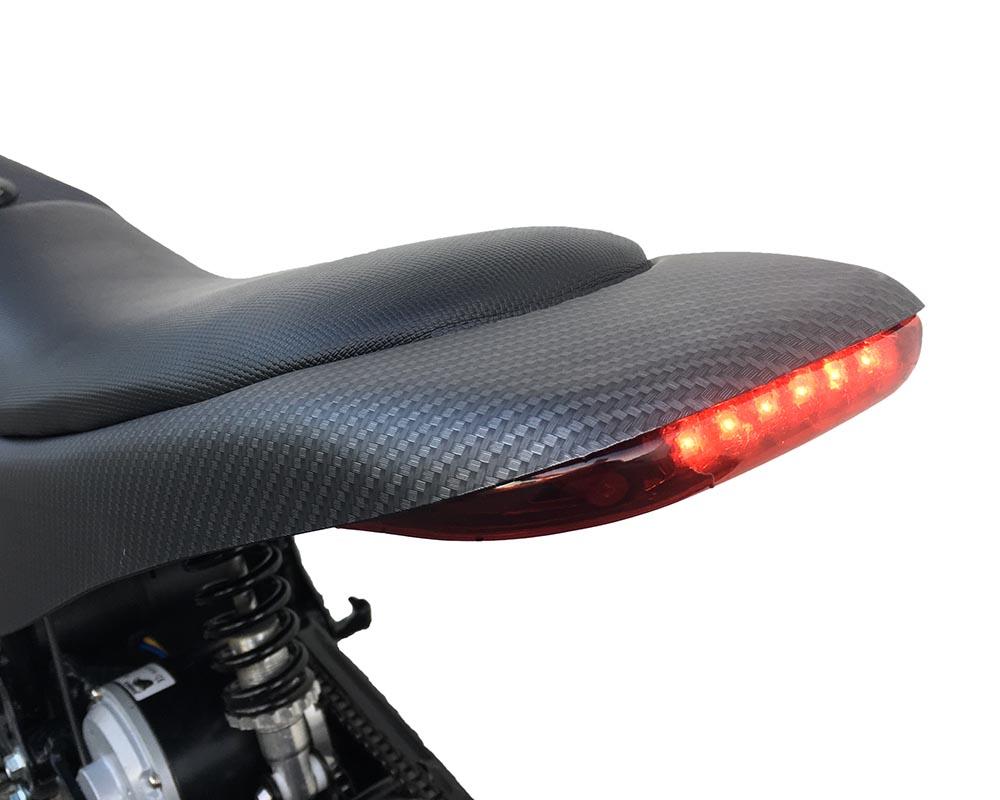 Burromax TT750R 36V 750W Kids Off Road Electric Lithium Ion Powered Ride On Mini Pocket Dirt Bike Matte Black Carbon Fiber New