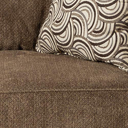 Lane Home Furnishings 6485-02 Albany Truffle Loveseat, Brown