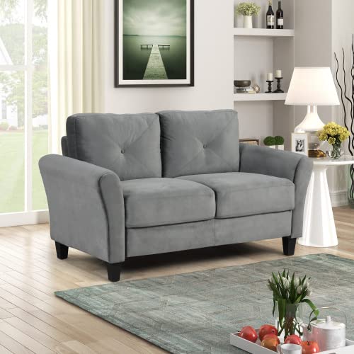 FAMIROSA Sofa and Loveseat Sets Morden Style Fabric Couch Furniture Upholstered Sofa and Loveseat for Home or Office