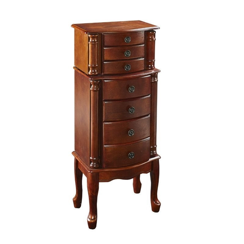 Classic Cherry Jewelry Armoire
