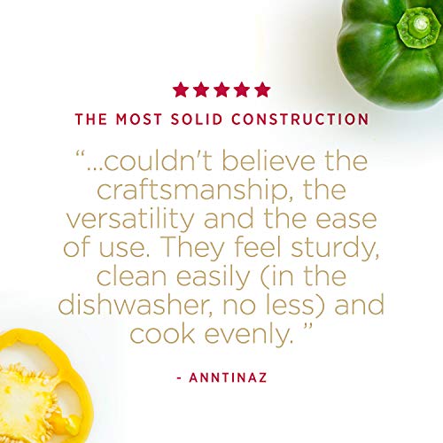 All-Clad E785SC64 Ha1 Hard Anodized Nonstick Dishwasher Safe PFOA Free Cookware Set, 10-Piece, Black