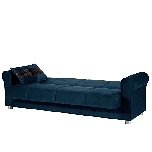 Ottomanson Aras Collection, Sofabed, Blue - LEGACY