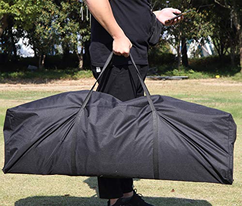 NSdirect EZ Easy Pop Up Canopy Tent Outdoor Portable Party Tent with Carrying Case/Bag Adjustable Folding Gazebo Pavilion Wedding Patio Shelter (10 x 20 ft White with Sidewalls(3 Sides)