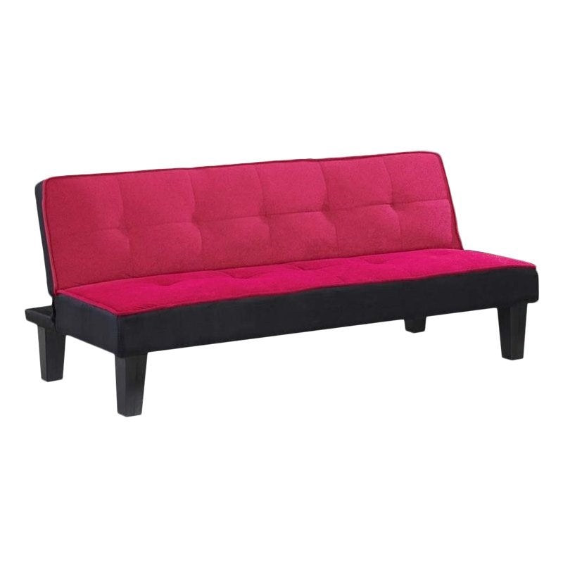 Flannel Fabric Futon Sofa