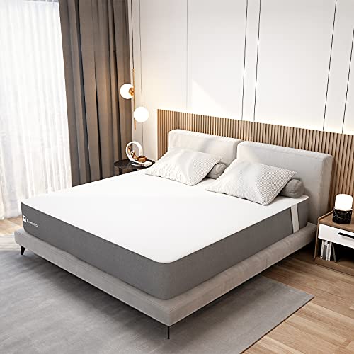 Queen Mattress,Avenco Queen Size Mattress in a Box,10 Inch Gel-Infused Foam Mattress Queen Size,Cool Surface,Medium Firm,Ultimate Supportive&100 Nights Sleep Trial