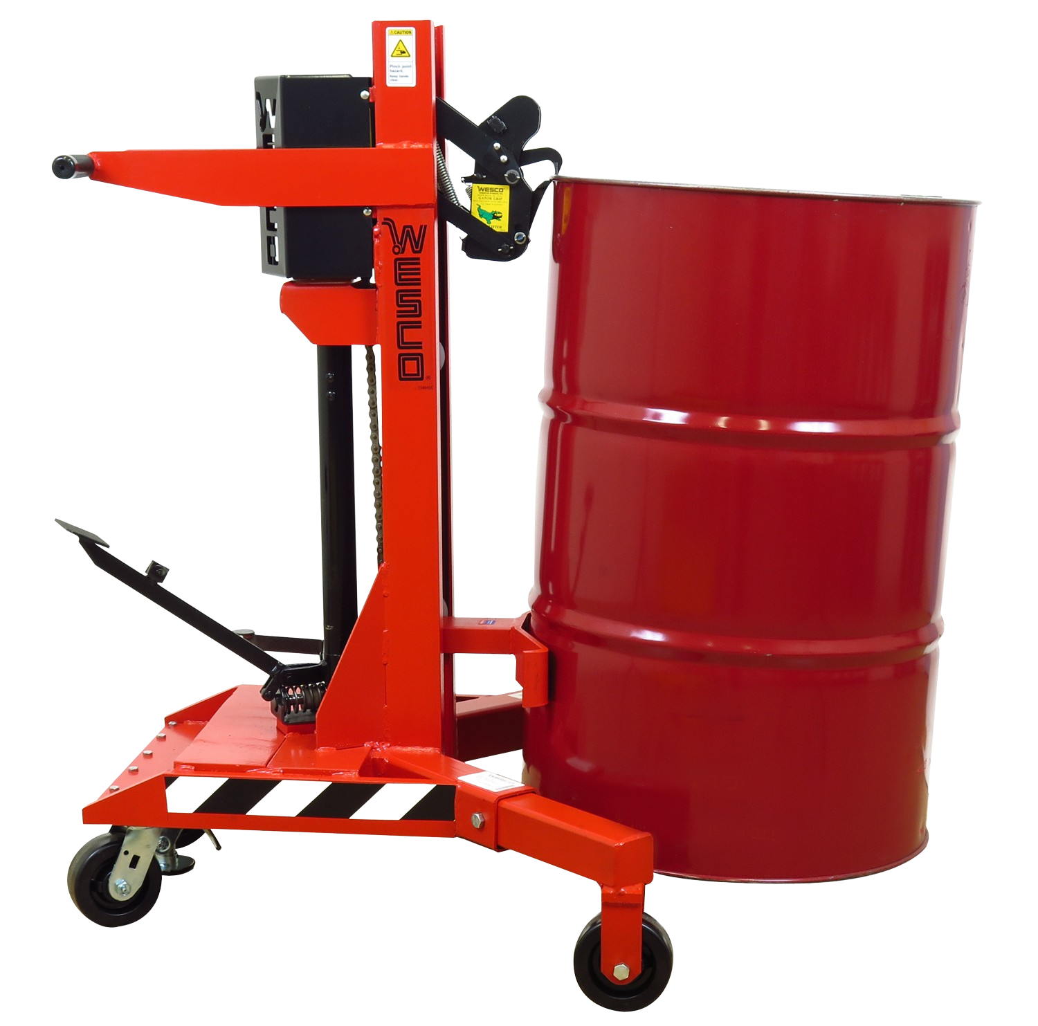 Wesco 240150 Gator Grip Standard Ergonomic Steel Drum Handler Capacity 650/1100 lbs New