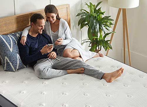 Full Mattress, Coolvie 10 Inch Full Size Gel Memory Foam Hybrid Mattress, Individual Pocket Springs with Comfy Foam for Back Pain Relief & Cool Sleep, Bed in a Box