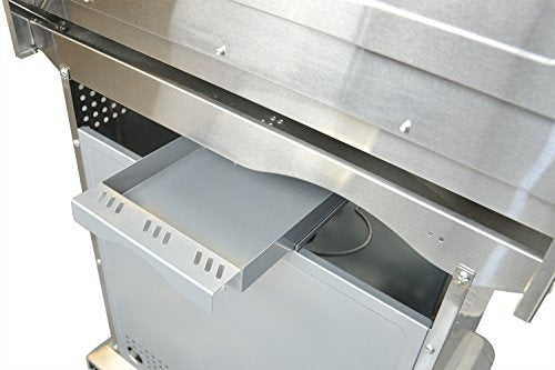 Chef's Grill RT2417S-1 3-Burner 36000-BTU Liquid-Propane Gas Grill, Stainless Steel, 552 sq. in.