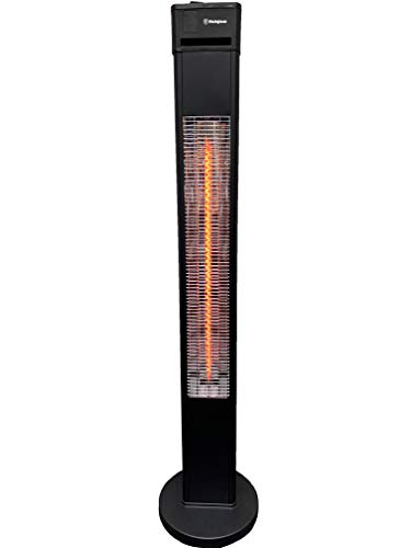 Westinghouse WES31-15110BLK Infrared Electric Outdoor Heater Freestanding, Black