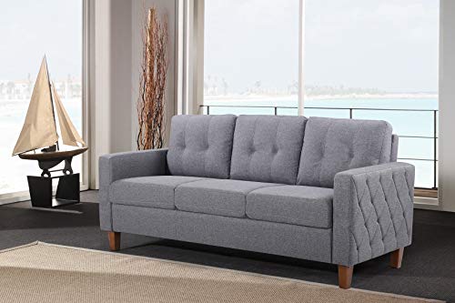 US Pride Furniture S5389-S-USP Sofas, Dark Grey