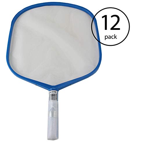 Pentair Telescopic Pole Swimming Pool Spa Hand Leaf Skimmer Mesh Net (12 Pack)