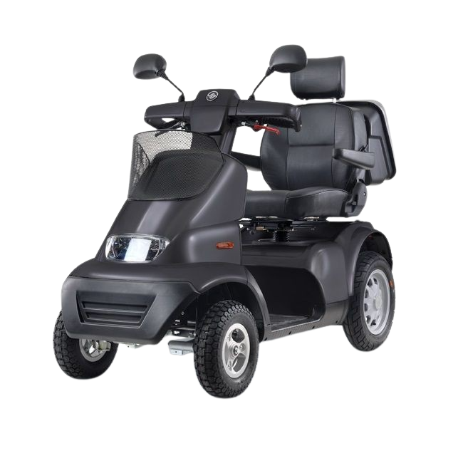 Afikim Afiscooter S4 4-Wheel Electric Mobility Scooter Silver New