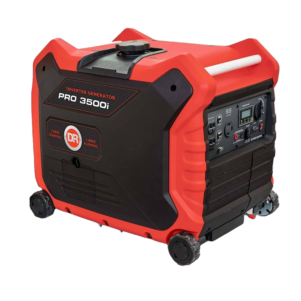 Generac/DR Power IQ3500 / PRO 3500i 3000/3500W Gas Electric Start Inverter Generator W/ Wheel Kit New