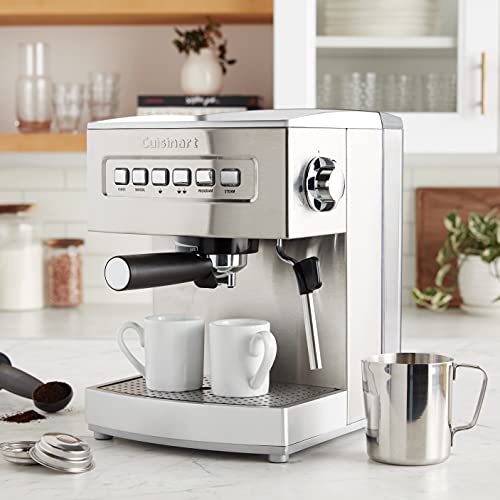 Cuisinart EM-200NP1 Programmable 15-Bar Espresso Maker, 12.8