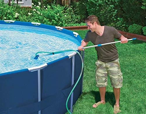 Intex 15ft x 48in Prism Swimming Pool Set w/Ladder, Cover and Maintenance Kit