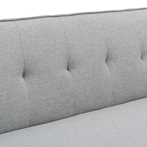 Pumpumly Convertible Sectional Sofa Couch,Variable Bed Sofa Convertible Sleeper Sofa Bed Sleeper,L-Shaped Futon Sofa Couch with Solid Wood Legs for Living Room Office Folding Recliner