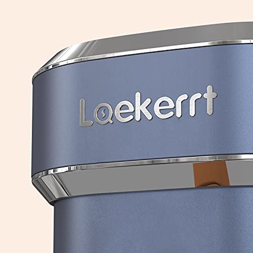 Espresso Machine Laekerrt 20 Bar Espresso Maker with Milk Frother Steam Wand, Professional Espresso Coffee Machine for Cappuccino and Latte (Navy Blue)