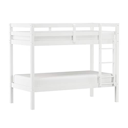 Hillsdale Kids and Teens Caspian Twin Bunk Bed, Twin/Twin, White
