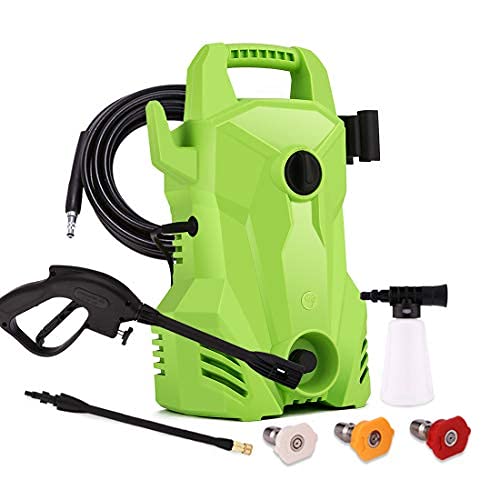 Homdox 2200PSI Pressure Washer,1400W Portable Power Washer with Adjustable Spray Nozzle, 1.5 GPM Electric Power Washer Pressure Cleaner for Cars/Fences/Patios