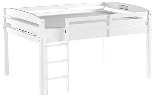 Concord Junior Bed Loft, Full, White