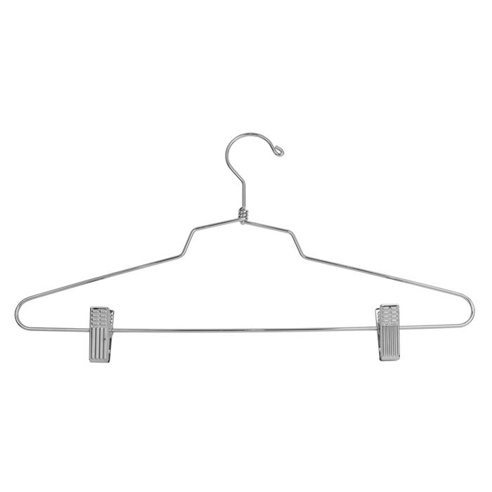 Econoco Steel Suit Hanger With Pant Clips - 16