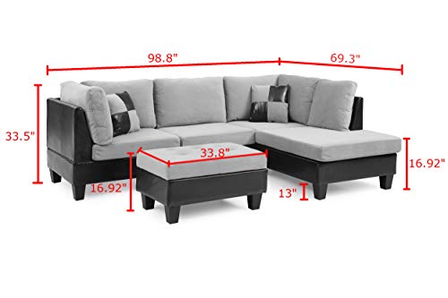NHI Express Edward Sectional, Tan