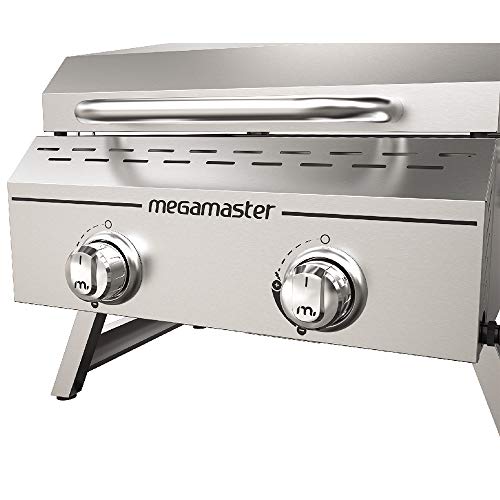Megamaster 820-0033M Propane Gas Grill, Stainless Steel