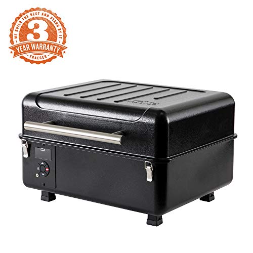 Traeger Grills Ranger Grill TBT18KLD Wood Pellet Grill and Smoker Black
