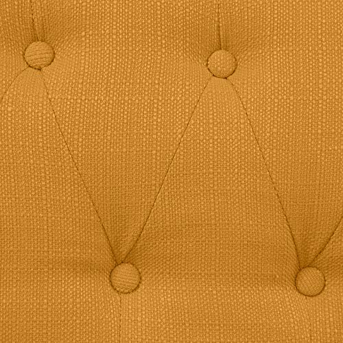 Handy Living Che-L Loveseat, Yellow