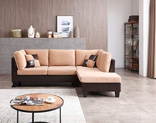 NHI Express Edward Sectional, Tan