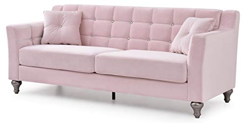 Glory Furniture Dublin Sofas, Pink