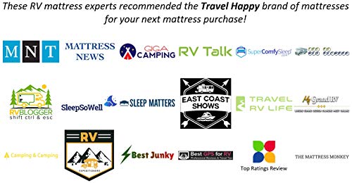 TRAVEL HAPPY with an 8 INCH Short Queen (60