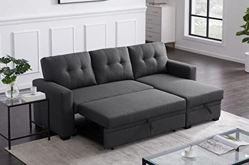 Devion Furniture Lenna Sofabed, Gray