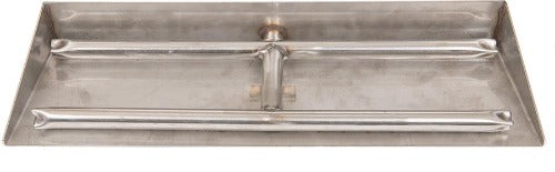 Dagan Gas Ember Pan with H Style Burner