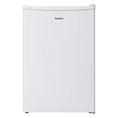 Galanz GLF31UWED Upright Freezer Single Door Fridge with Mechanical Temperature Control, 3.1 Cu.Ft White