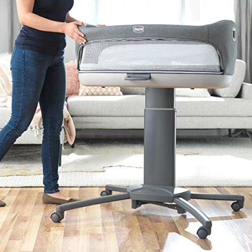 Chicco Close to You 3-in-1 Bedside Bassinet - Heather Grey