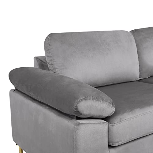Devion Furniture Wilbleton Sectional, Gray