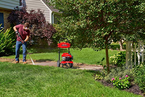 CRAFTSMAN 3000 MAX PSI at 2.1 GPM Gas Pressure Washer with Ready Start, Idle Down Technology, 25-Foot Hose, and 4 Quick-Connect Nozzles, Powered by Briggs & Stratton