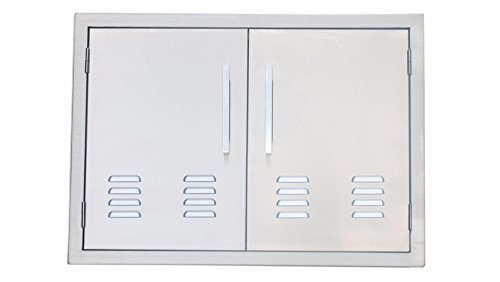 Sunstone BA-VDD30 Beveled Frame Vented Double Access Door, 30