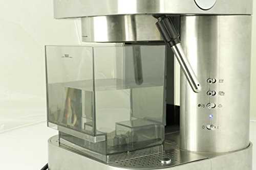 Espressione Stainless Steel Espresso Machine, 1.5 L