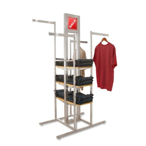 Econoco Alta 4-way Cross Merchandising Unit