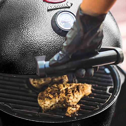 Char-Griller E6714 AKORN Jr. Portable Kamado Charcoal Grill, Black