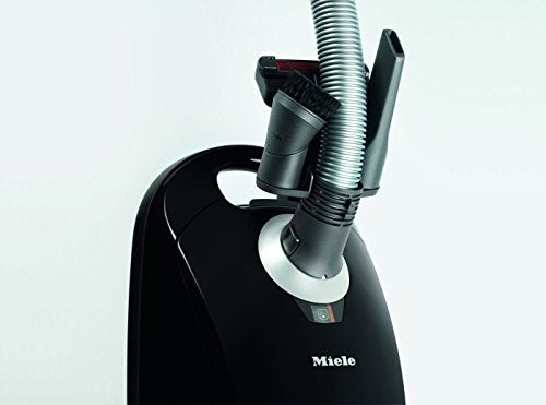 Miele Turbo Team Canister Vacuum, Obsidian Black