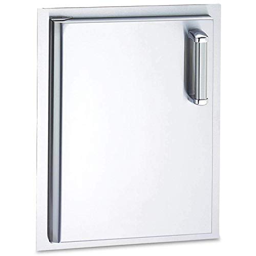Fire Magic Premium Flush 17-inch Left-hinged Single Access Door - Vertical With Soft Close - 53924sc-l