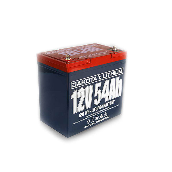 Dakota Lithium 12V 54AH Deep Cycle LiFePO4 Battery