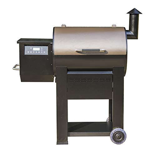 Monument Grills 87578 Bronze Powder Coated Steel Wood Pellet Grill and Smoker with 572 Square Inch Cooking Space and WiFi Control