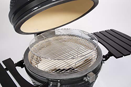 Pit Boss 71220 Kamado BBQ Ceramic Grill Cooker, 22
