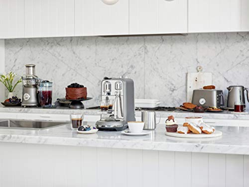 Nespresso BNE800BSS Creatista Plus Espresso Machine by Breville, Brushed Stainless Steel