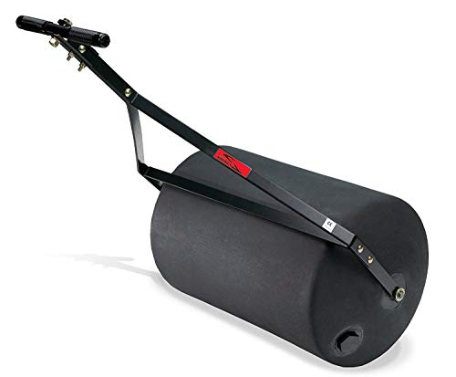 Brinly PRC-24BH 270-Pound Combination Push/Tow Poly Lawn Roller, 18 by 24-Inch & Yard Tuff YTF-53HPDM Drag Mat 5' x 3'