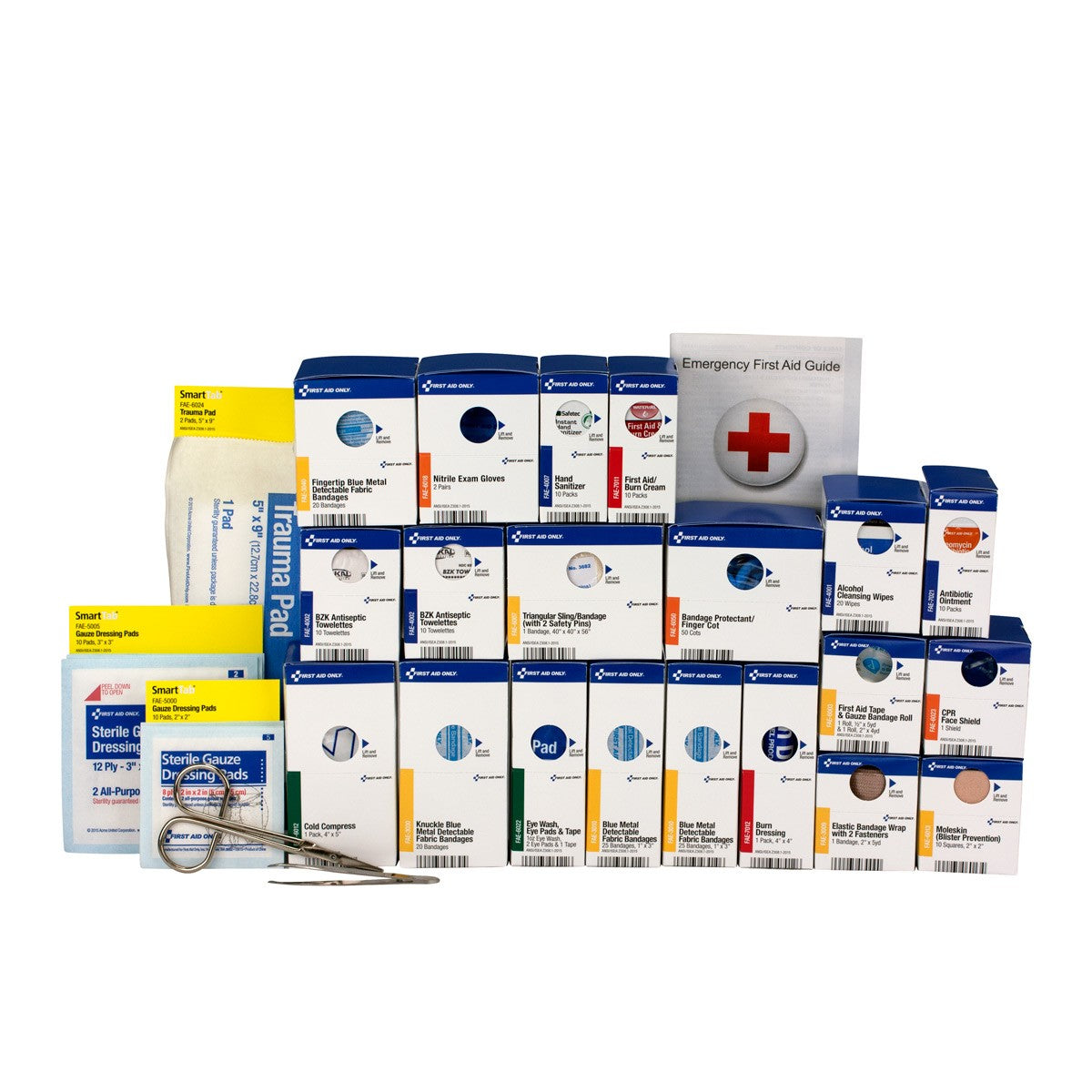 First Aid Only Large Smart Compliance Food Service ANSI A+ First Aid Refill Pack (2 per order)